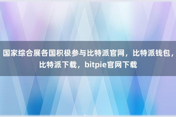 国家综合展各国积极参与比特派官网，比特派钱包，比特派下载，bitpie官网下载