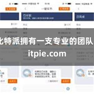 比特派拥有一支专业的团队bitpie.com