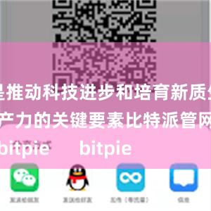 是推动科技进步和培育新质生产力的关键要素比特派管网
bitpie