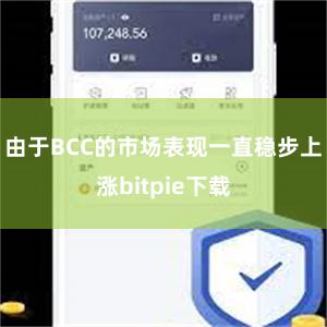 由于BCC的市场表现一直稳步上涨bitpie下载